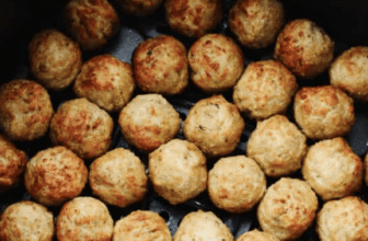 10-Minute Air Fryer Frozen Meatballs