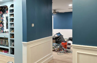 Bedroom Progress – The Walls And Ceiling Are Painted!