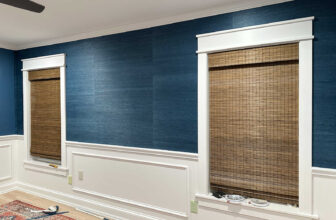 Bedroom Grasscloth Wallpaper Installation – It’s Not Going Great, But It’s Not Going Terribly