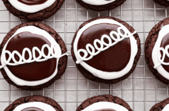 Hostess Cupcake Cookies Recipe (Made With Cake Mix)