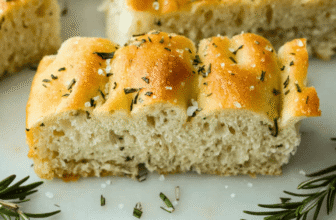 Homemade Rosemary Focaccia | Crispy, Fluffy, and Easy Make