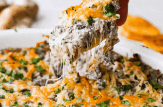 Sausage Stuffed Mushroom Dip – Easy, Creamy, and Delicious