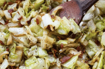 Southern Fried Cabbage with Bacon