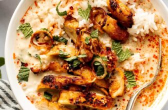 Lemongrass Broth Bowls with Yellow Curry Chicken Recipe