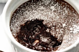 Viral Brownie Pudding for Two Recipe